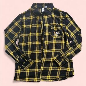 CONCEPT SPORTS Penguins Flannel